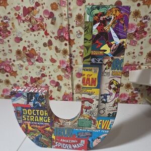 Comic Book Themed Decorative Letter